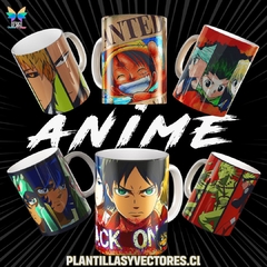 Mega Pack Sublimación - Vectores Anime +1000 Diseños!! - comprar online