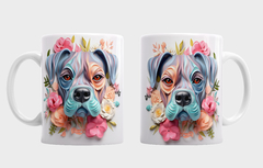 Plantillas Tazas 3D Perros de Raza en internet