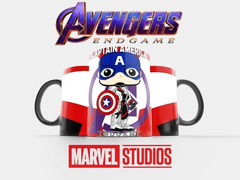 70 Plantillas Sublimación Tazas Vengadores Endgame + Regalo!