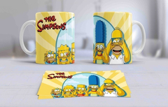 40 Plantillas Sublimación Tazas - Los Simpsons - tienda online