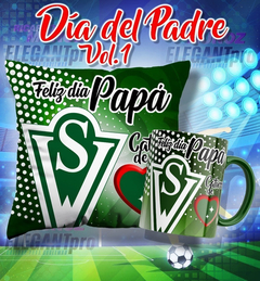 Plantillas Sublimación Padre Tazas + Cojines Fútbol Chileno en internet