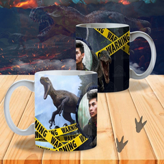 Plantillas Sublimación Tazas - Jurassic Park en internet