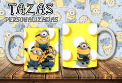 Plantillas Sublimación Tazas - Minions