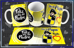 20 Plantillas Sublimación Día Del Padre Tazas Fútbol Chileno - comprar online