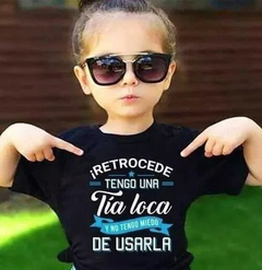 Plantillas Sublimación Vectores Poleras - Familia Loca - comprar online