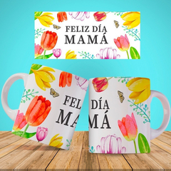 16 Plantillas Sublimación Tazas Feliz Día De Mamá en internet