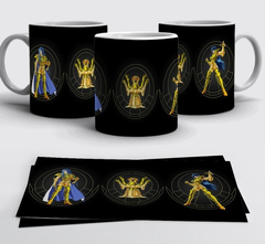 Plantillas Sublimación Tazas Caballeros Zodiaco Saint Seiya - comprar online