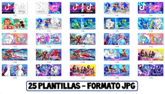 Plantillas Sublimación Tazas Infantiles Para Pintar + Extras - comprar online