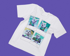 30 Plantillas Sublimación Poleras Infantil Diseños Polaroid - tienda online