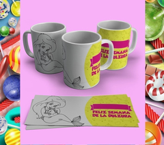 20 Plantillas Sublimación Tazas Infantiles Para Pintar #3 en internet