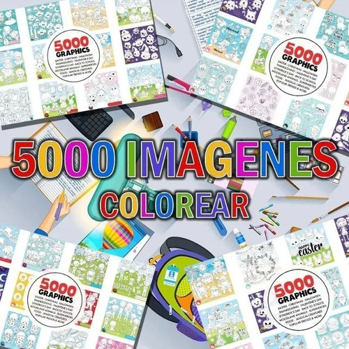 + 5000 Dibujos Para Niños Para Colorear En Pdf - Digital