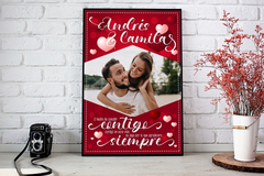 Kit Imprimible Cuadros Día Del Amor Vol.4 | Editable Psd - PlantillasyVectores