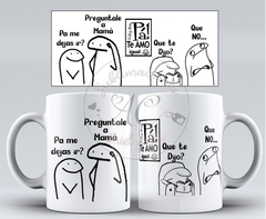 Plantillas Sublimación Tazas - Flork Día Del Padre Frases