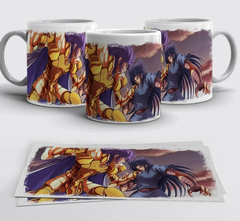 Plantillas Sublimación Tazas | Caballeros Zodiaco Saint Seya