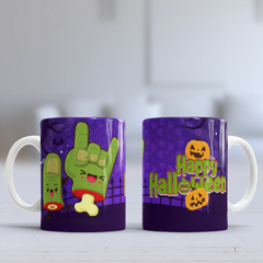 Plantillas Sublimación Tazas - Happy Halloween V10 - comprar online