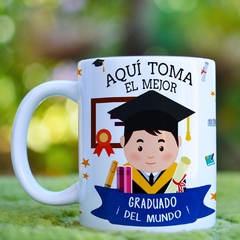 Plantillas Sublimación Tazas Aquí Toma Graduado - comprar online