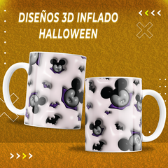 Plantillas Sublimación Tazas Halloween 3D Infladas - comprar online