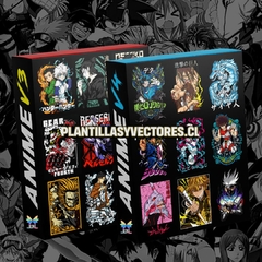 Mega Pack Sublimación - Vectores Anime +1000 Diseños!! en internet