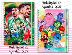 Imagen de Mega Kit Imprimible 10 Agendas 2025