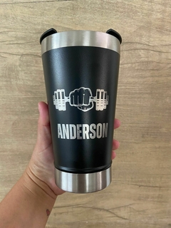 Copo Térmico Personalizado à Laser com 500 ml - GO On Personalizados