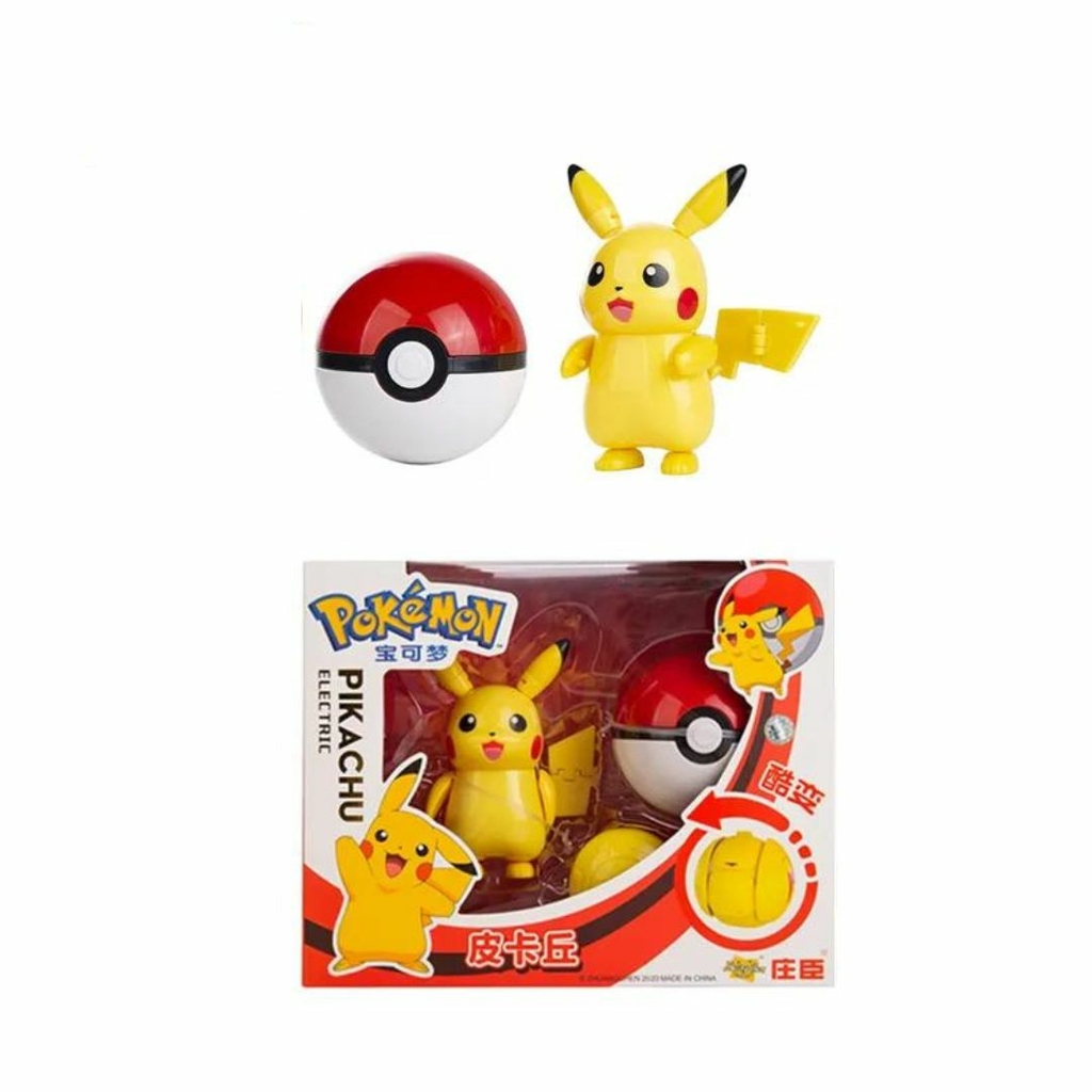 Pokémon Anime Pikachu e Pokebola - Comprar em Lojas EV