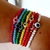 Pack 7 Pulseras Ojito Colores