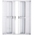 porta de quarto balcão de alumínio branco 6fls L.25 - comprar online