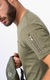 REMERA ZIP [ VERDE MILITAR ] en internet