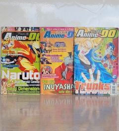 Kit com 3 Revistas Anime Do - USADO