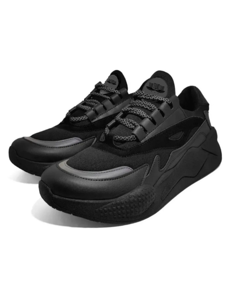 Zapatillas Anbasties Negras Botitas Hombre Reforzada Urbanas