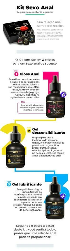 MEU PRIMEIRO ANAL KIT 3X1 INTT - comprar online