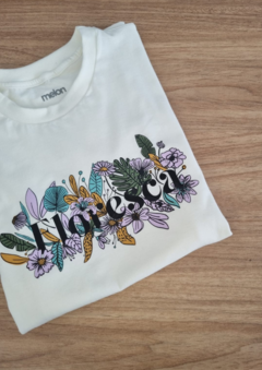 Camiseta de Amamentação - Floresça