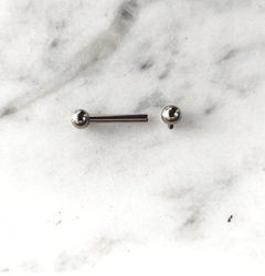 Piercing para pezón o lengua Titanio - comprar online