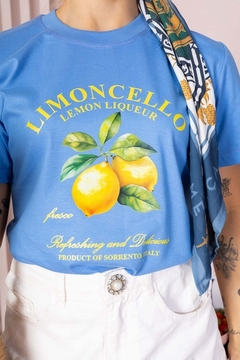 T-Shirt Limoncello - Azul Light - Use e Abluse