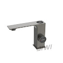 Misturador para lavatorio da mesa bica baixa com medidor de temperatura - WJ-2875-LD-CZ - JIWI