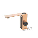 Misturador para lavatorio da mesa bica baixa com medidor de temperatura - WJ-2875-LD-RG - JIWI