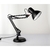 Luminária De Mesa Dapon Articulada Abajur Modelo Pixar Com Base e Garra Cor Preto