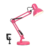 Imagem do Luminária De Mesa Dapon Articulada Abajur Modelo Pixar Com Base E Garra Cor Rosa