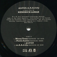 LP Kendrick Lamar - Good Kid, M.a.a.d City (2015) - Rio Records