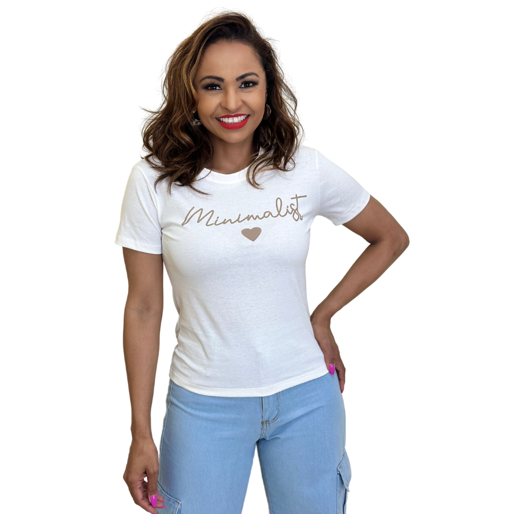 T Shirt Bela - Comprar em Velki´s Moda Feminina