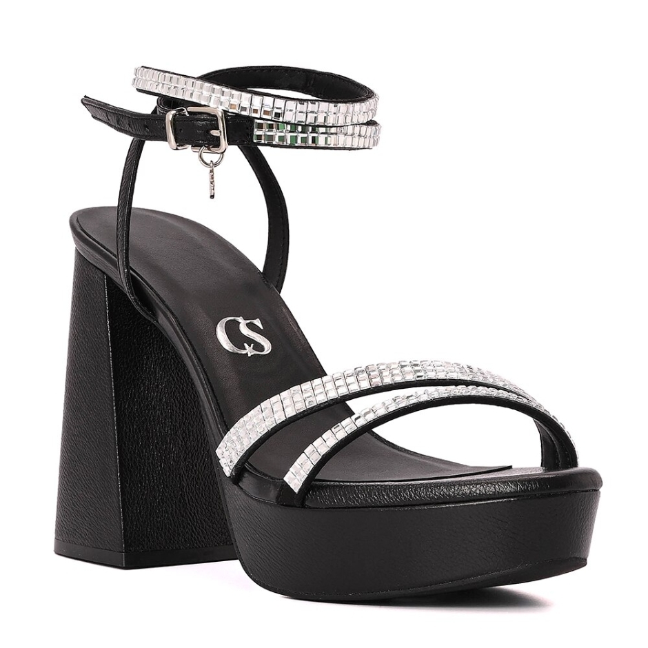 Sandalia salto carmen steffens sales