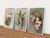 Imagem do QUADRO DECORATIVO DE FLORES ORQUIDEAS VANDAS NATURAIS- Kit de 3 Quadros