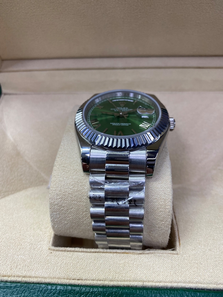 Day date verde best sale