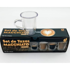 TAZA DE CAFE MACCHIATO DOBLE CAPA