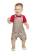 Conjunto Masculino Infantil Jardineira Elian