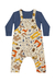 Conjunto Masculino Infantil Elian - Jardineira Animais - comprar online