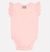 Body Bebê Milon Cotton Rendado Rosa