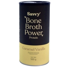 Proteina Savvy Bone Broth Caramelo Vainilla x 560 gr