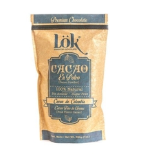 Cacao Oraganico en Polvo Lok x 200 gr