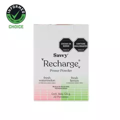 Recharge Savvy Mezcla de Sales y Minerales x 20und mix - comprar online